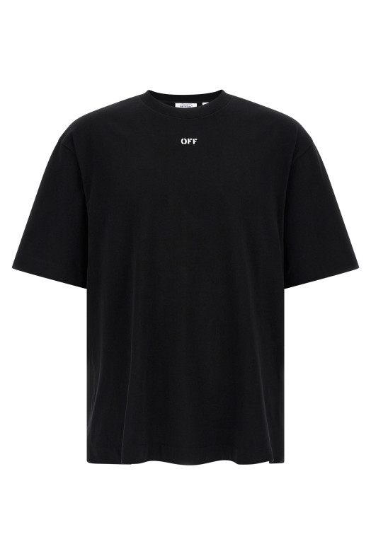 '3D Arrow Spray' T-shirt Black