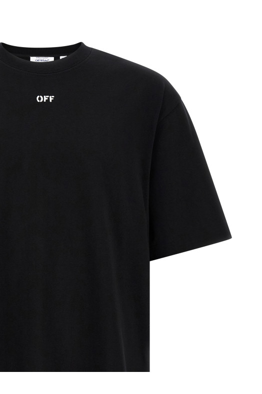 '3D Arrow Spray' T-shirt Black