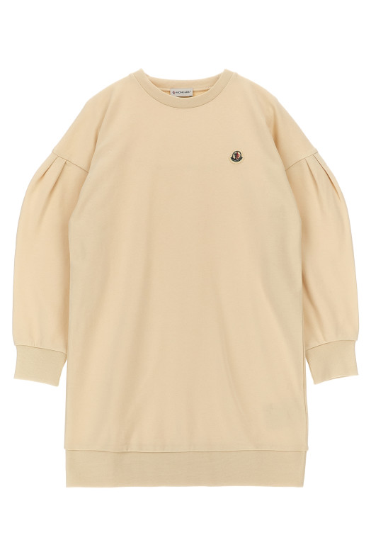 Sweatshirt dress Beige
