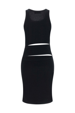 'Spiral' dress Black