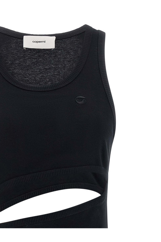 'Spiral' dress Black