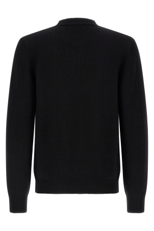 FF velvet micro sweater Black