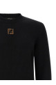 FF velvet micro sweater Black