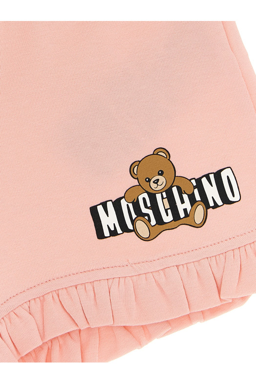 'Moschino Teddy Bear' t-shirt + shorts Pink