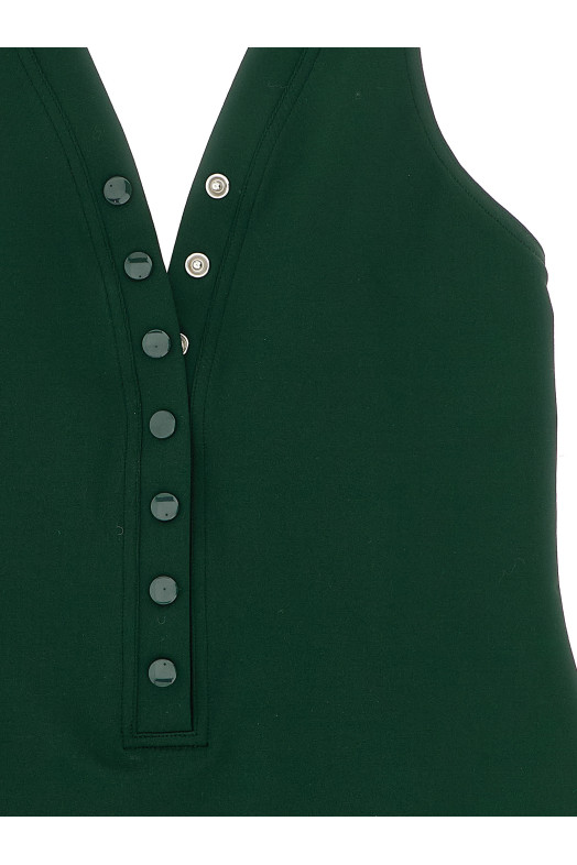 'Icône' one-piece swimsuit Green