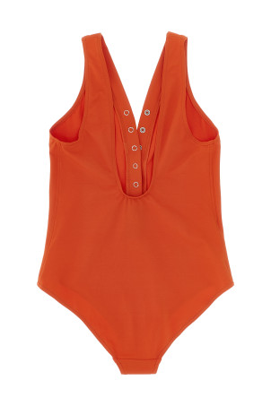'Icône' one-piece swimsuit orange