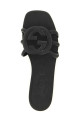 'Incrocio GG' sandals - 'Gucci Lido' line Black