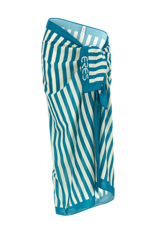 'Symbiose' sarong skirt Green