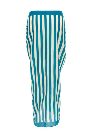 'Symbiose' sarong skirt Green