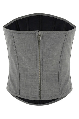 Top Bustier Gray