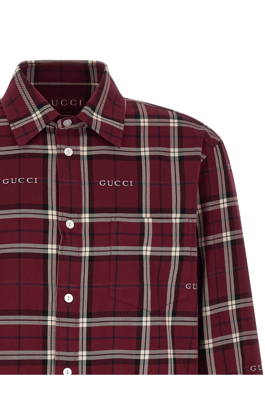 Tartan shirt Red