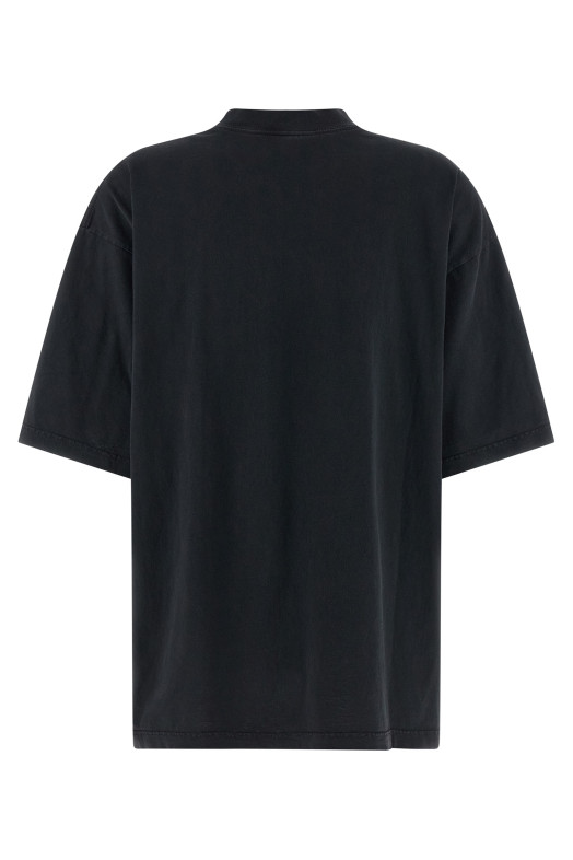 'Cursive' T-shirt Black