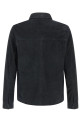 Suede overshirt Blue