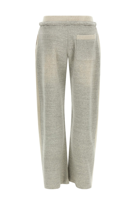 Ribbed insert joggers Gray