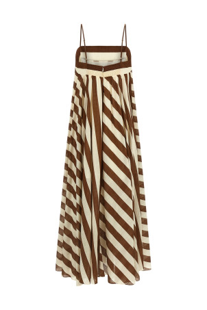 'Daylight' dress Brown