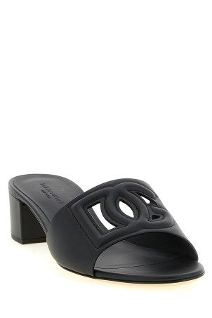 'DG' sandals Black