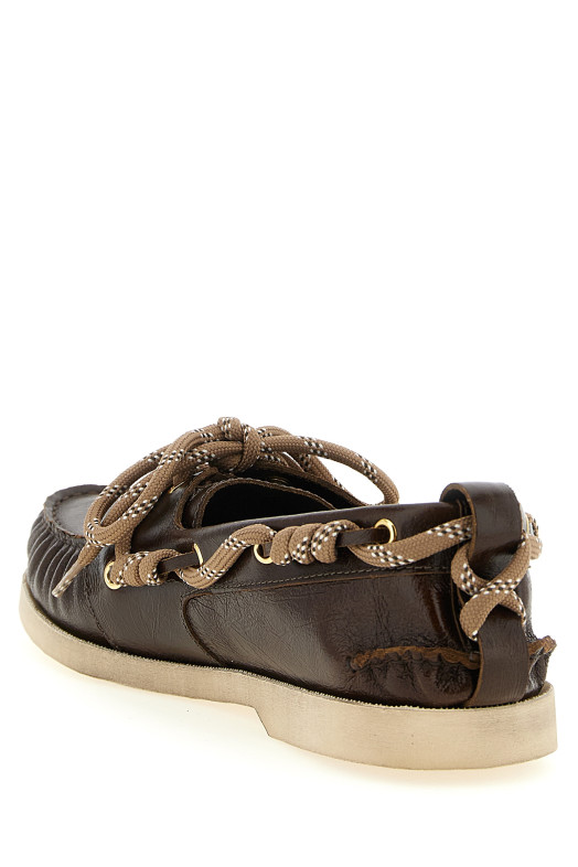 Boat loafers Brown