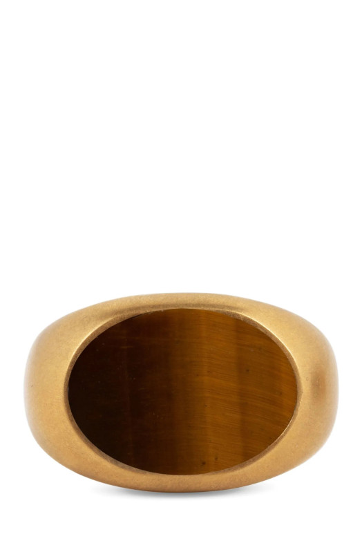 'Stone Signet' ring Gold