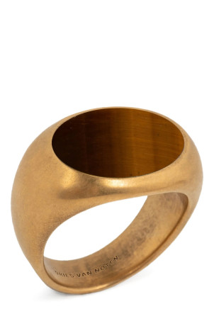'Stone Signet' ring Gold