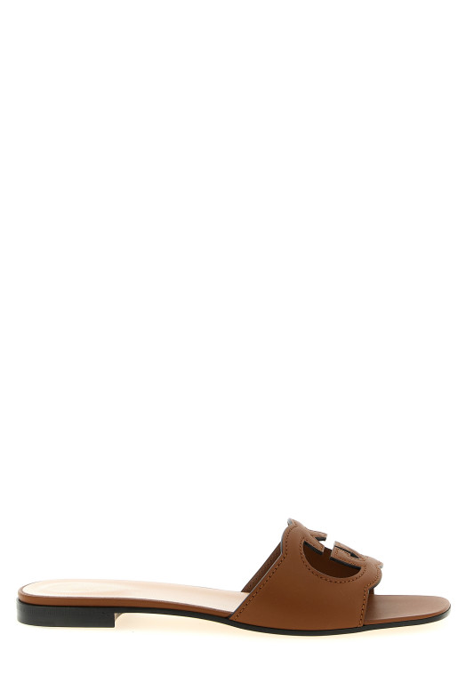 'GG' sandals Brown