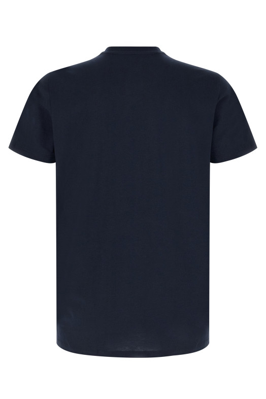 Logo patch t-shirt  Blue