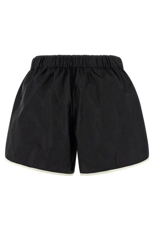 'Re-Nylon Piuma' shorts Black