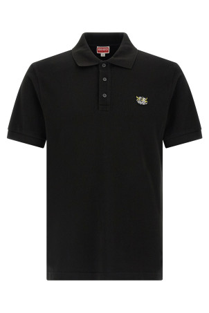 'KENZO Wild Tiger' polo shirt Black