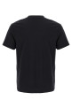 Logo embroidery t-shirt Black
