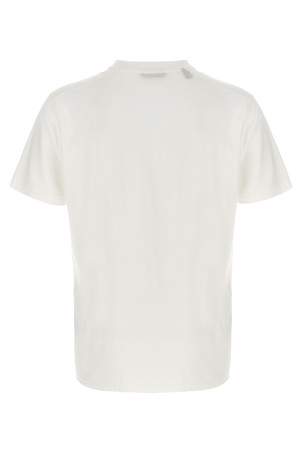 Logo embroidery t-shirt White