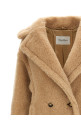 'Tedgirl - Teddy Bear Icon' coat Beige