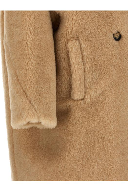 'Tedgirl - Teddy Bear Icon' coat Beige