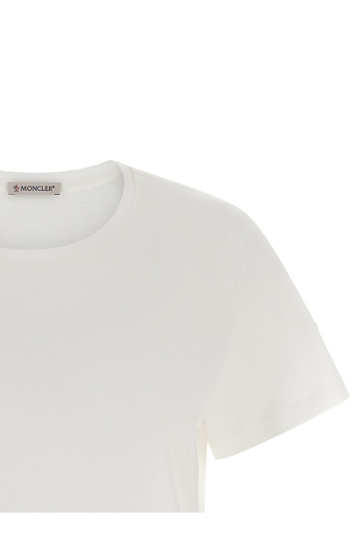 Logo patch t-shirt White