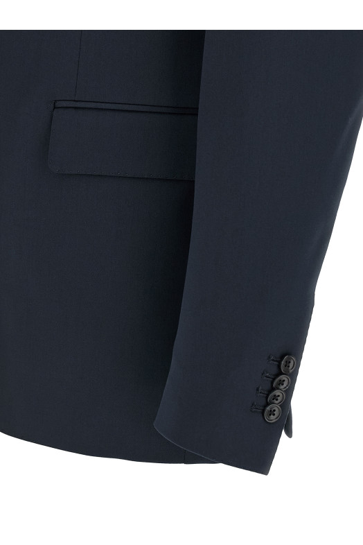 'Vesuvio' dress Blue