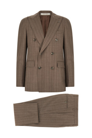 'Vesuvio' dress Brown