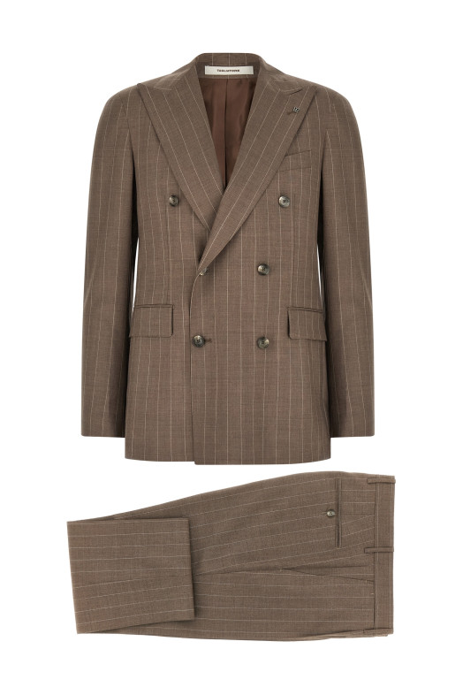 'Vesuvio' dress Brown