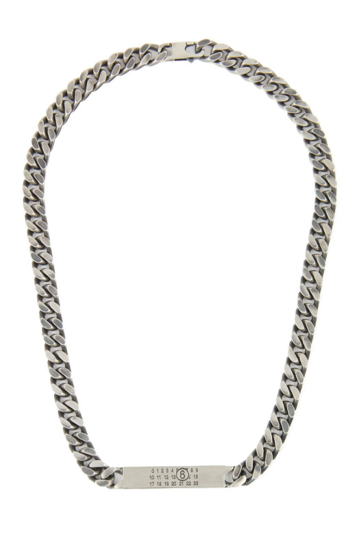 'Numeric' necklace Silver