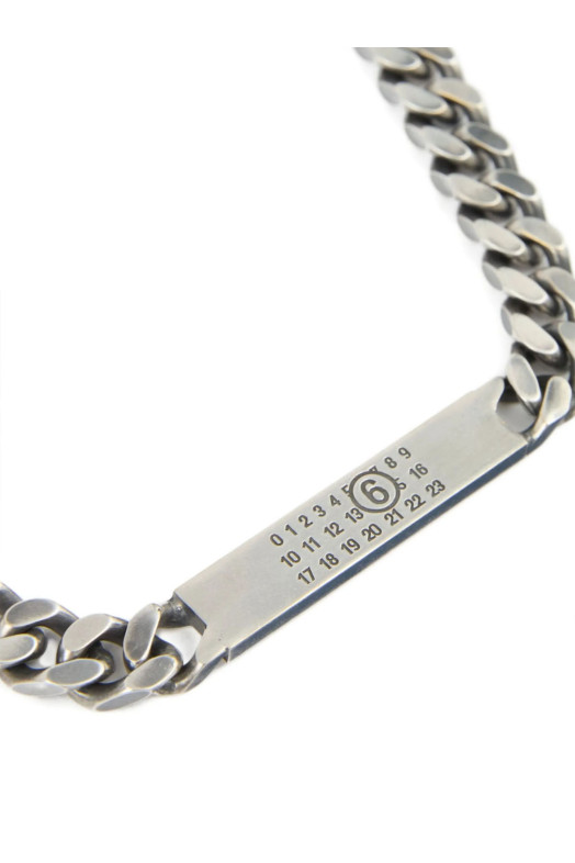 'Numeric' necklace Silver