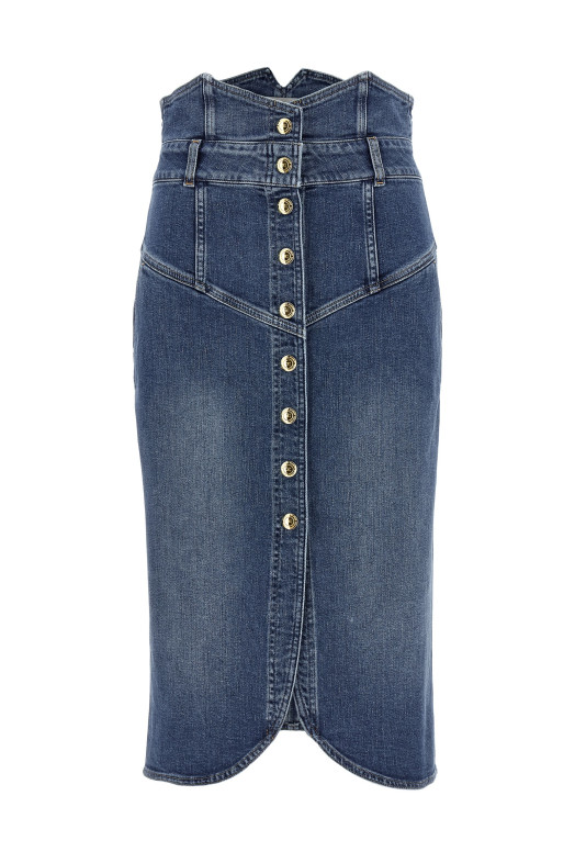 Denim skirt Blue
