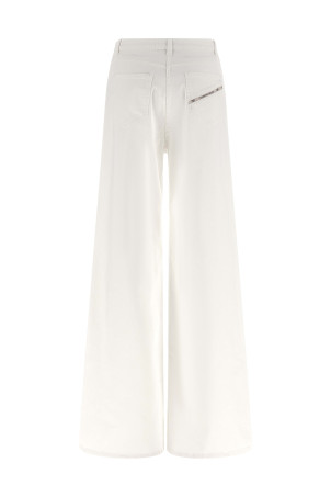 Palazzo jeans White