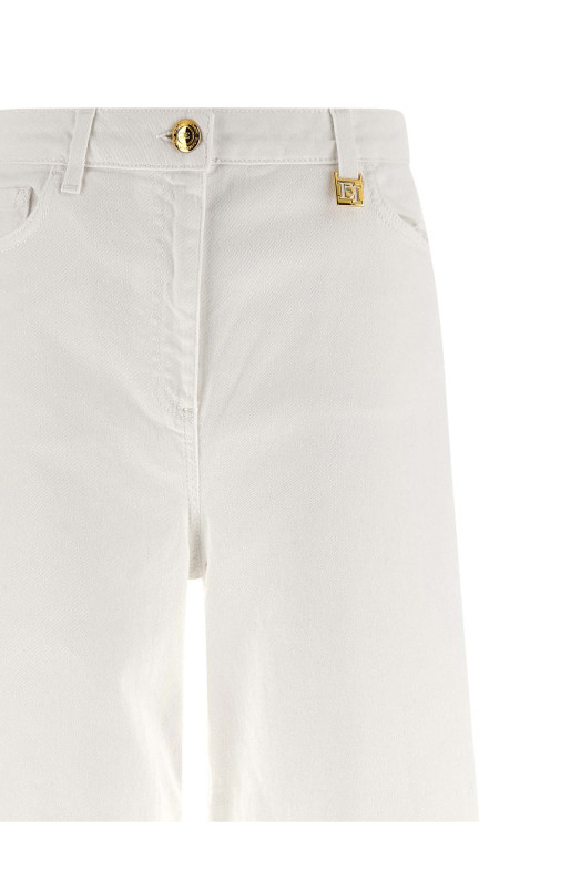 Palazzo jeans White