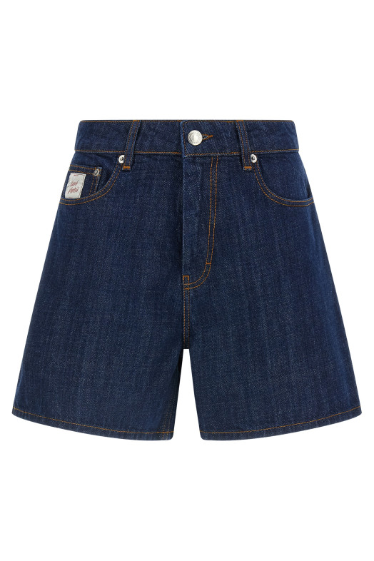'Ami Paris Heritage Label' bermuda shorts Blue