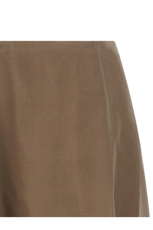 'Circle' skirt Beige
