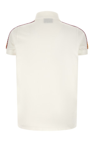 'Be Proud' polo shirt White