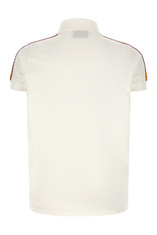 'Be Proud' polo shirt White