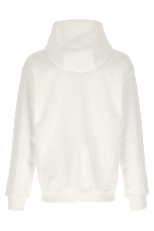 'Innocence Triangle' hoodie White