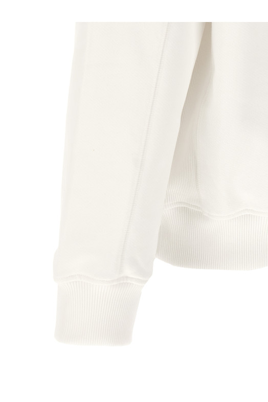 'Innocence Triangle' hoodie White