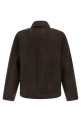Fiore suede jacket Brown
