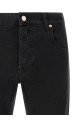 GG jacquard denim jeans Black