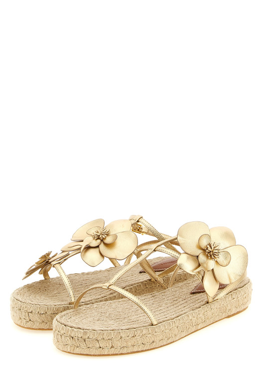 'Orchid' sandals Gold