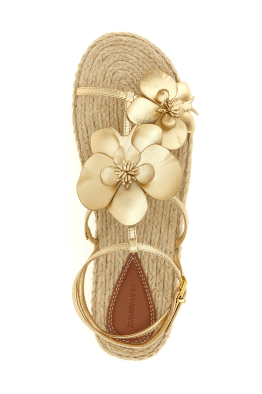 'Orchid' sandals Gold